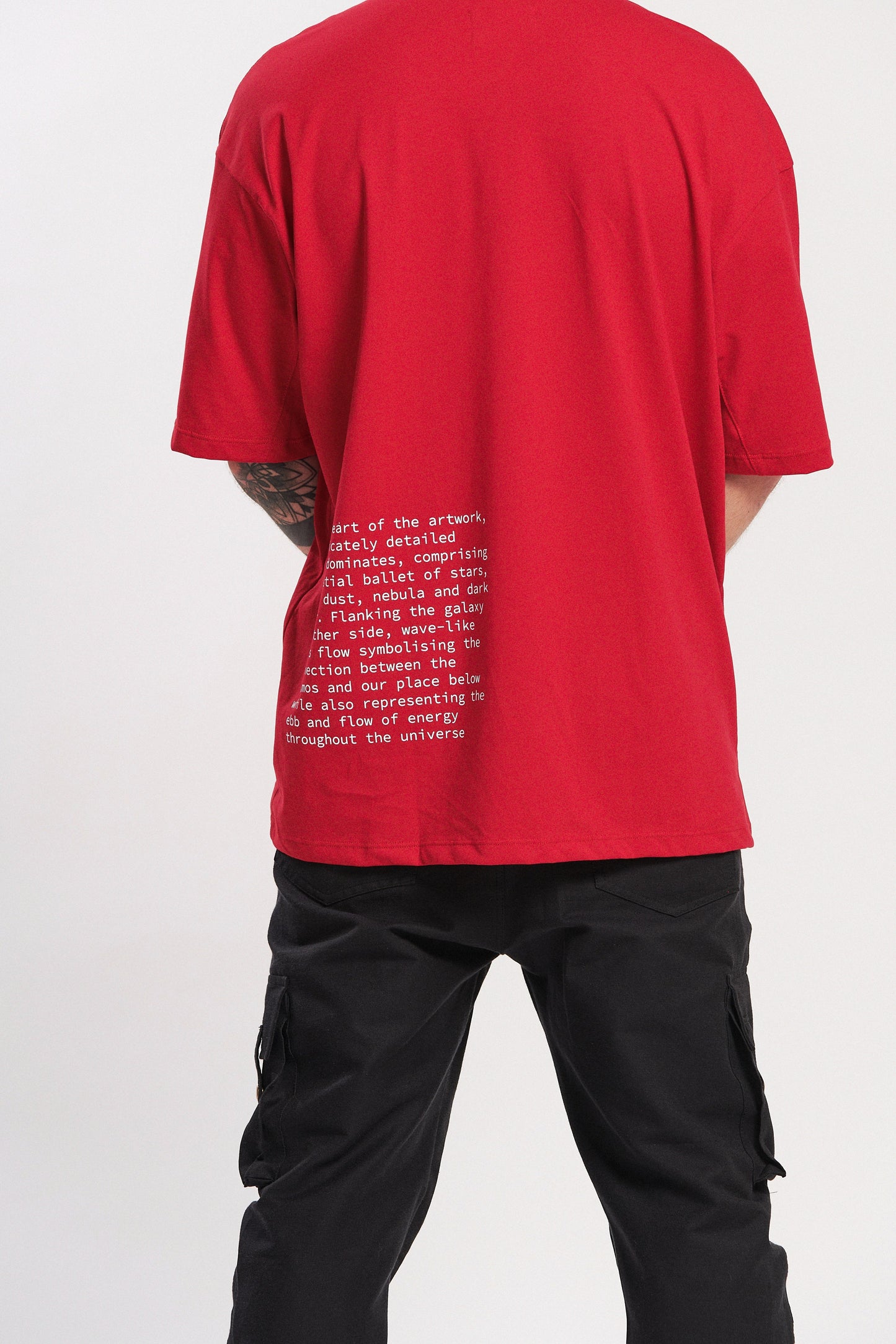 CAMISETA OVERSIZED ROJA